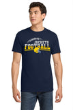 #130 MHS FOOTBALL, COTTON T, NAVY, YOUTH & ADULT, 5000,DESIGN # 5