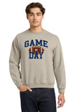 #130 MHS FOOTBALL, CREWNECK SWEATSHIRT, SAND, YOUTH & ADULT, 18000, DESIGN #1