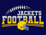 #130 MHS FOOTBALL, HOODIE, NAVY, YOUTH & ADULT, 18500, DESIGN #5