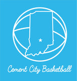 #122 MHS BASKETBALL, COTTON T, C.BLUE,YOUTH& ADULT, PC54, DESIGN # 3