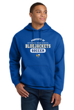 #129 MHS SOCCER, HOODIE, ROYAL, YOUTH & ADULT, 18500, DESIGN #3