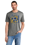 #129 MHS SOCCER, TRI BLEND T SHIRT, GREY FROST, YOUTH & ADULT, DM130, DESIGN #1