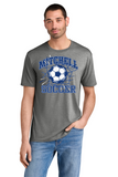 #129 MHS SOCCER, TRI BLEND T SHIRT, GREY FROST, YOUTH & ADULT, DM130, DESIGN #2