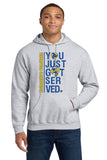 #125 MITCHELL VBALL, HOODIE, ASH, YOUTH & ADULT, 18500, DESIGN #3