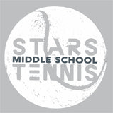 #120  MIDDLE SCHOOL BOYS TENNIS FANWEAR T SHIRT OPTIONAL 5000