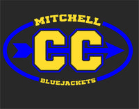 #095 MITCHELL HS CROSS COUNTRY HOODIE, BLACK, YOUTH & ADULT, 18500