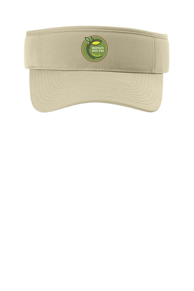 #086 MONON SOUTH TRAIL VISOR ADULT SAHARA TAN C983