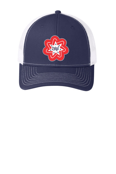 #098 MIDDLE SCHOOL SOCCER HAT, T. NAVY, ADJUSTABLE, C112, DESIGN 25