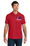 #098 MIDDLE SCHOOL SOCCER COTTON POLO, RED, ADULT, 64800, DESIGN 32