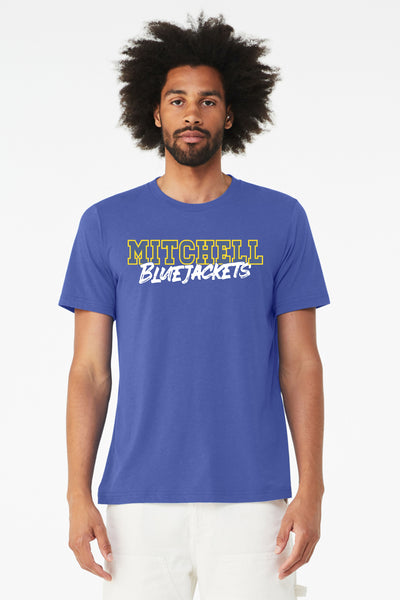 #104 MRS. MARTIN'S FUNDRAISER TRI BLEND T, ROYAL, YOUTH & ADULT, BC3413,  #1