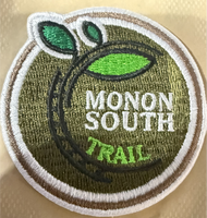#086 MONON TRAIL SOUTH EMBROIDERED PATCH