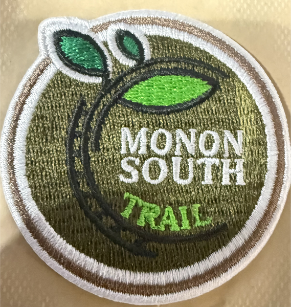 #086 MONON TRAIL SOUTH EMBROIDERED PATCH