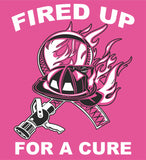 #135 OOLITIC FIRE CANCER, COTTON T SHIRT, SAFETY PINK, ADULT, 5000