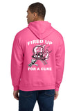 #135 OOLITIC FIRE CANCER, HOODIE, SAFETY PINK, 18500