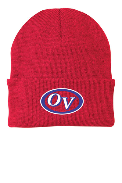 #070 JR PATRIOT BBALL BEANIE RED DESIGN 3 CP90