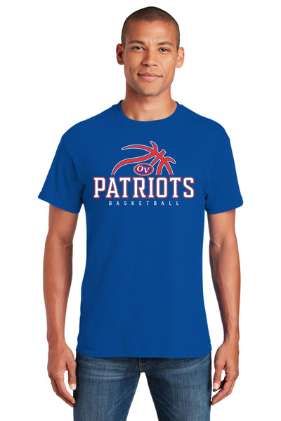 #070 JR PATRIOT BBALL COTTON T DESIGN 1 5000