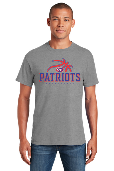 #070 JR PATRIOT BBALL COTTON T DESIGN 1 5000