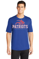 #070 JR PATRIOT BBALL DRI FIT T DESIGN 1 ST350