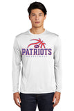 #070 JR PATRIOT BBALL DRI FIT LONG SLEEVE DESIGN 1 ST350LS