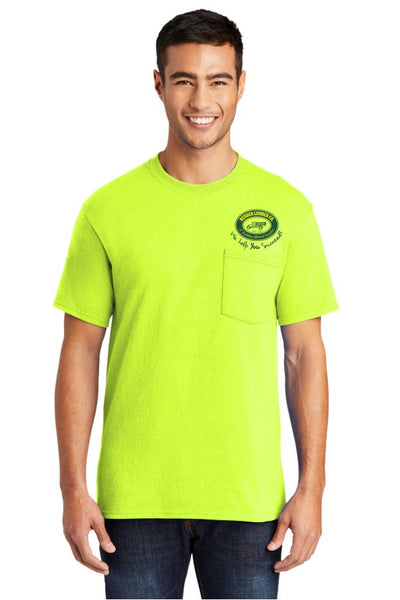 #102 BENDER LUMBER FALL 2025 COTTON POCKET T SHIRT  PC55P