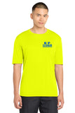 #115 DRI FIT SHORT SLEEVE T SHIRT,  PRINTED, ST350