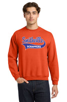 #101 SCRAPPERS FALL SOFTBALL CREW NECK ADULT ORANGE 18000