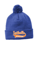#101 SCRAPPER FALL SOFTBALL BEANIE ROYAL STC37