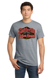 #123 SMITHVILLE SKIBOS, COTTON SHORT SLEEVE T, SPORT GREY, ADULT, 5000, DESIGN #1