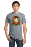 #123 SMITHVILLE SKIBOS, TRI BLEND SHORT SLEEVE T, SPORTS GREY, ADULTS, 5000, DESIGN #2