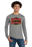 #123 SMITHVILLE SKIBOS, TRIBLEND LONG SLEEVE T, H. GREY, ADULT, DM132, DESIGN #1