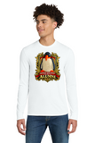 #123 SMITHVILLE SKIBOS, TRI BLEND LONG SLEEVE T, WHITE, ADULT, DM132, DESIGN #2