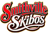 #123 SMITHVILLE SKIBOS, TRI BLEND SHORT SLEEVE T, H. GREY, ADULT, DM130, DESIGN #3