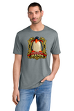 #123 SMITHVILLE SKIBOS, TRI BLEND SHORT SLEEVE T, H. GREY, ADULT,DM130, DESIGN #2