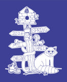 #111 SPRINGMILL TRAIL CHALLENGE 2026, LONG SLEEVE TRI BLEND, YOUTH & ADULT, ROYAL FROST, DM132