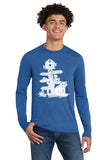 #111 SPRINGMILL TRAIL CHALLENGE 2026, LONG SLEEVE TRI BLEND, YOUTH & ADULT, ROYAL FROST, DM132