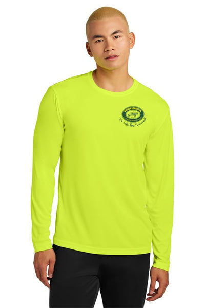 #102 BENDER LUMBER FALL 2025 LONG SLEEVE DRI FIT T SHIRT ST350LS