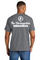 #056 THE UNCLOGGABLES  T-SHIRT GRAPHITE HEATHER 8000