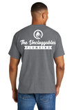 #056 THE UNCLOGGABLES  T-SHIRT GRAPHITE HEATHER 8000