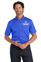 #056a  THE UNCLOGGABLES INDUSTRIAL WOVEN SHIRT ROYAL W809