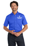 #056a  THE UNCLOGGABLES INDUSTRIAL WOVEN SHIRT ROYAL W809