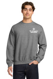 #056 THE UNCLOGGABLES CREW NECK   GRAPHITE HEATHER  18000
