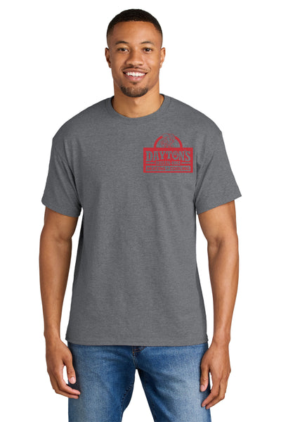 #056 DAYTON'S HEATING AND COOLING T-SHIRT GRAPHITE HEATHER