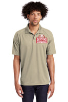 #056a DAYTON'S HEATING AND COOLING SPORT TEK POLO SANDSTONE STYLE# T474