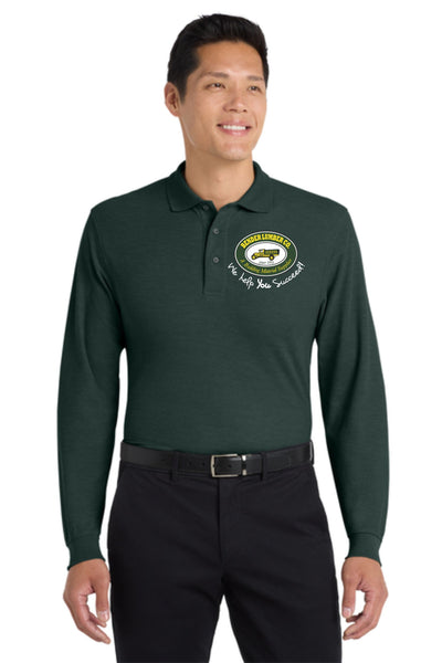 #103 BENDER LUMBER WINTER 2025 COTTON LONG SLEEVE POLO K500LS