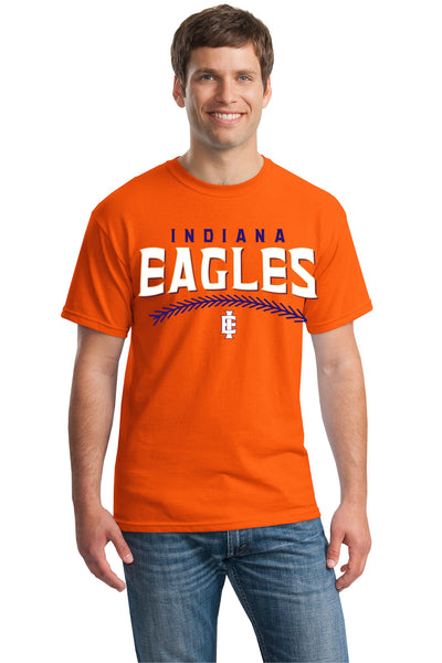 EAGLES WITH STITCHES IN ORANGE T SHIRT YOUTH AND ADULT – Shop Good Sports