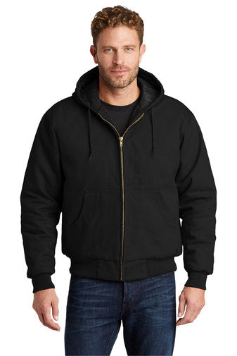 #102 BENDER LUMBER FALL 2025 DUCK CLOTH HOODED WORK JACKET J763H  - YARD WORKERS ONLY