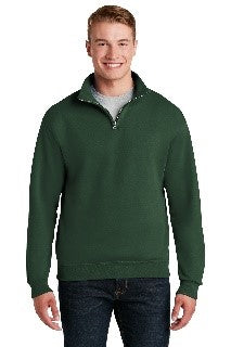 #102 BENDER LUMBER FALL 2025 1/4 ZIP CADET COLLAR COTTON/POLY SWEATSHIRT 995M
