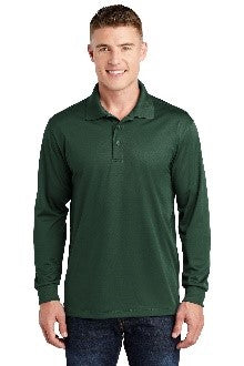 #102 BENDER LUMBER FALL 2025 LONG SLEEVE MICROPIQUE POLO ST657